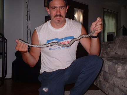 scottt and snake